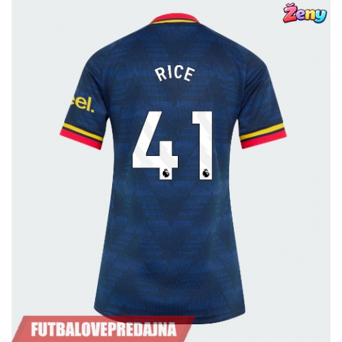 Lacne Ženy Futbalové dres Arsenal Declan Rice #41 2026-27 Krátky Rukáv - Preč